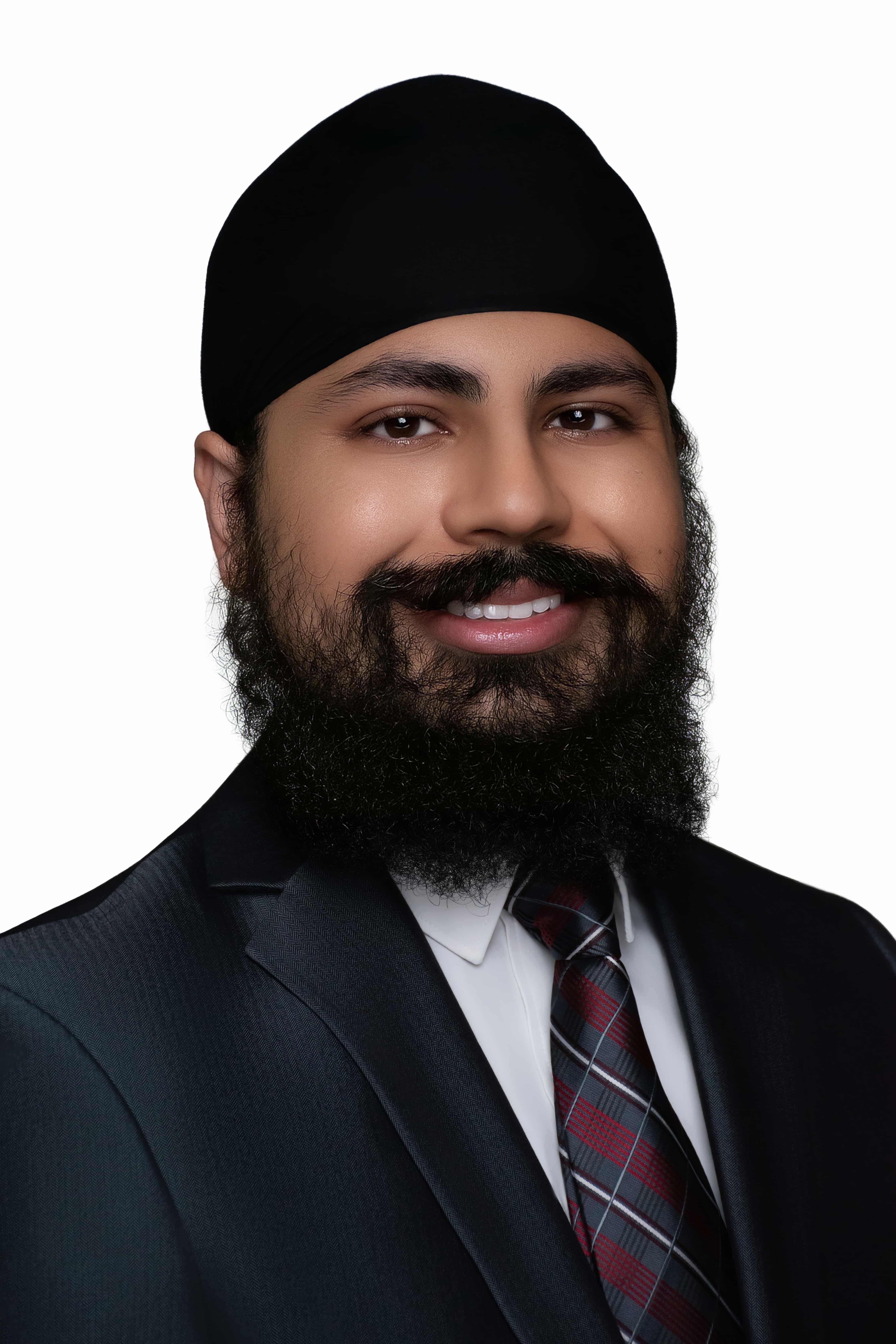 Corporate headshot example for the Standard package