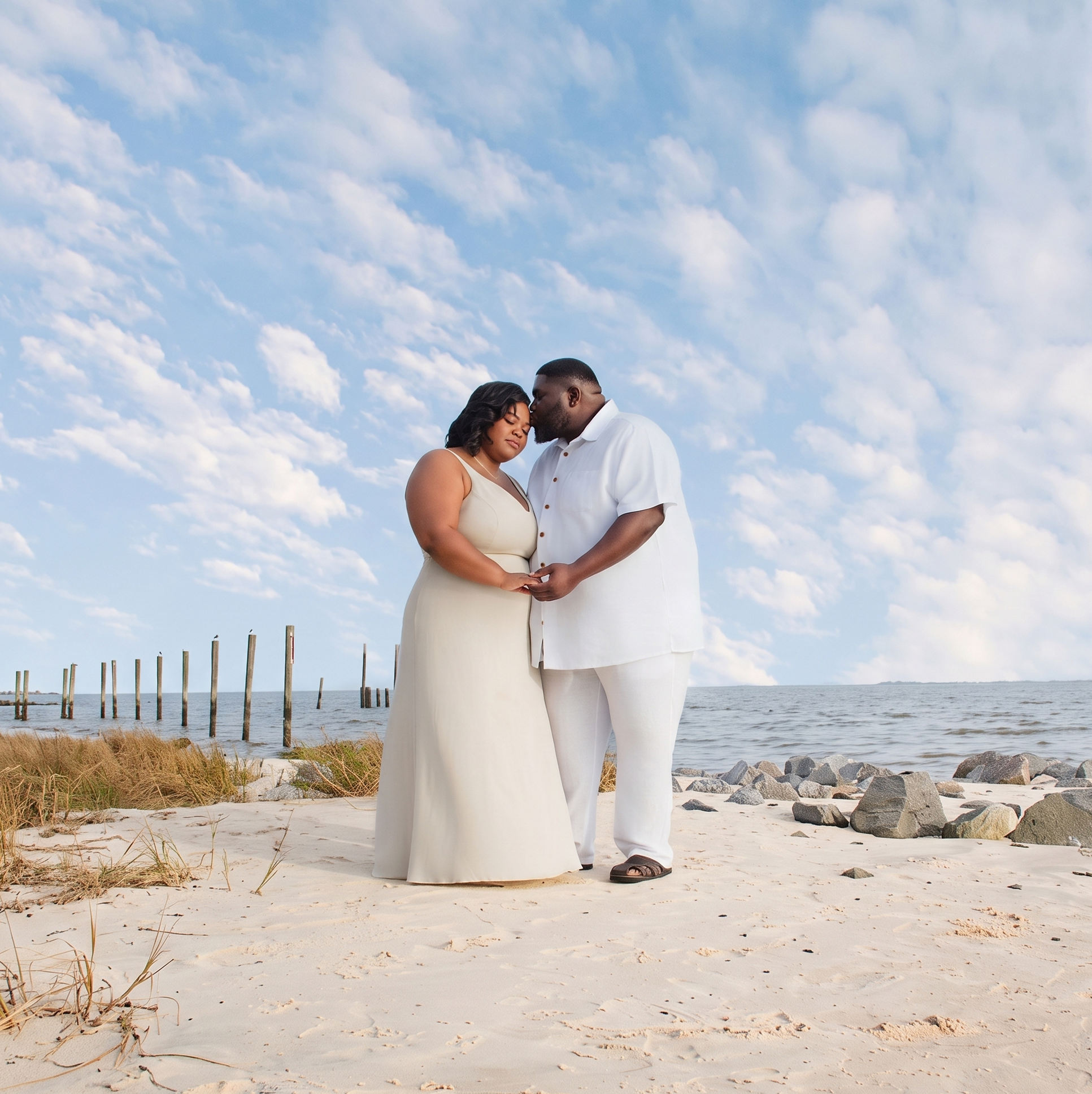 Intimate elopement and wedding party photography by DP Photography Gulf Coast