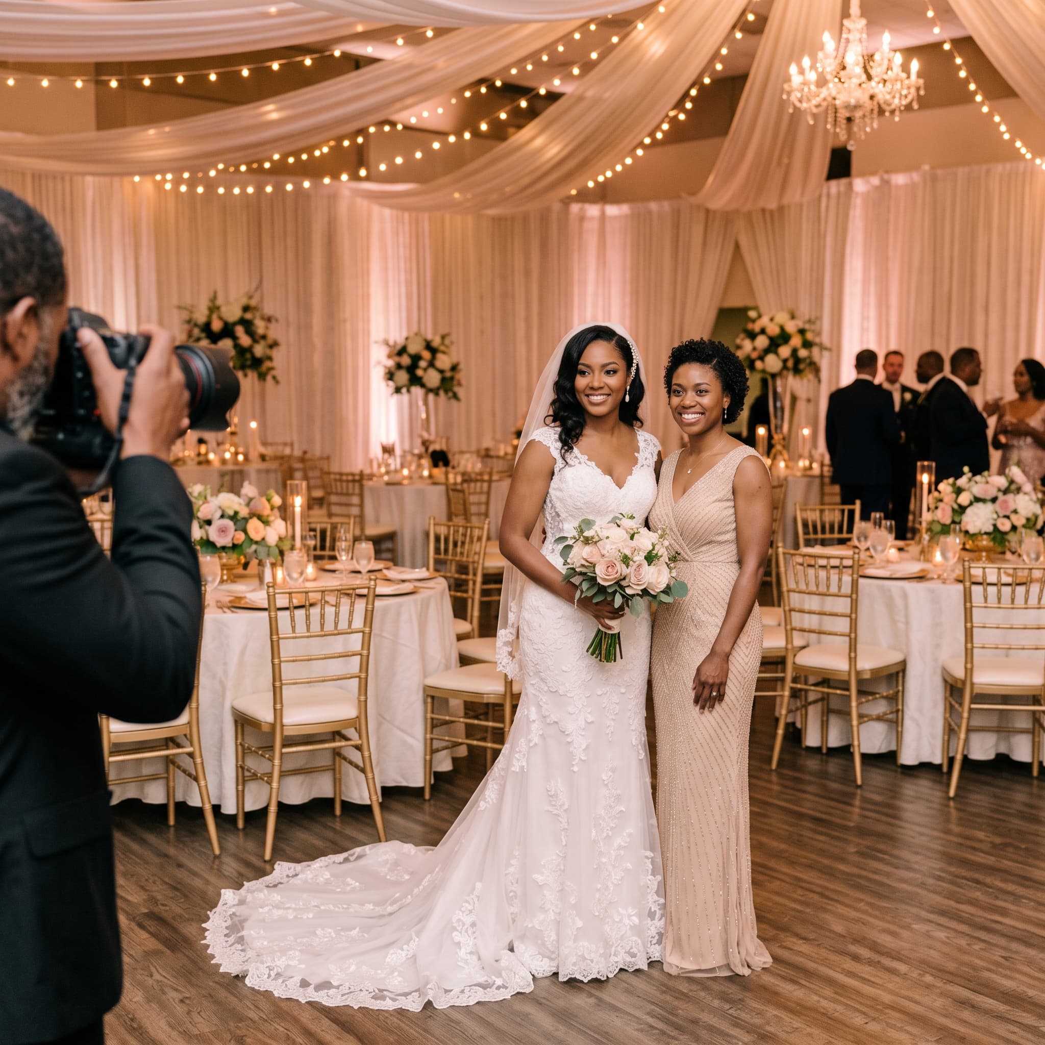 Step 1: Professional photographer captures photos and uploads wirelessly