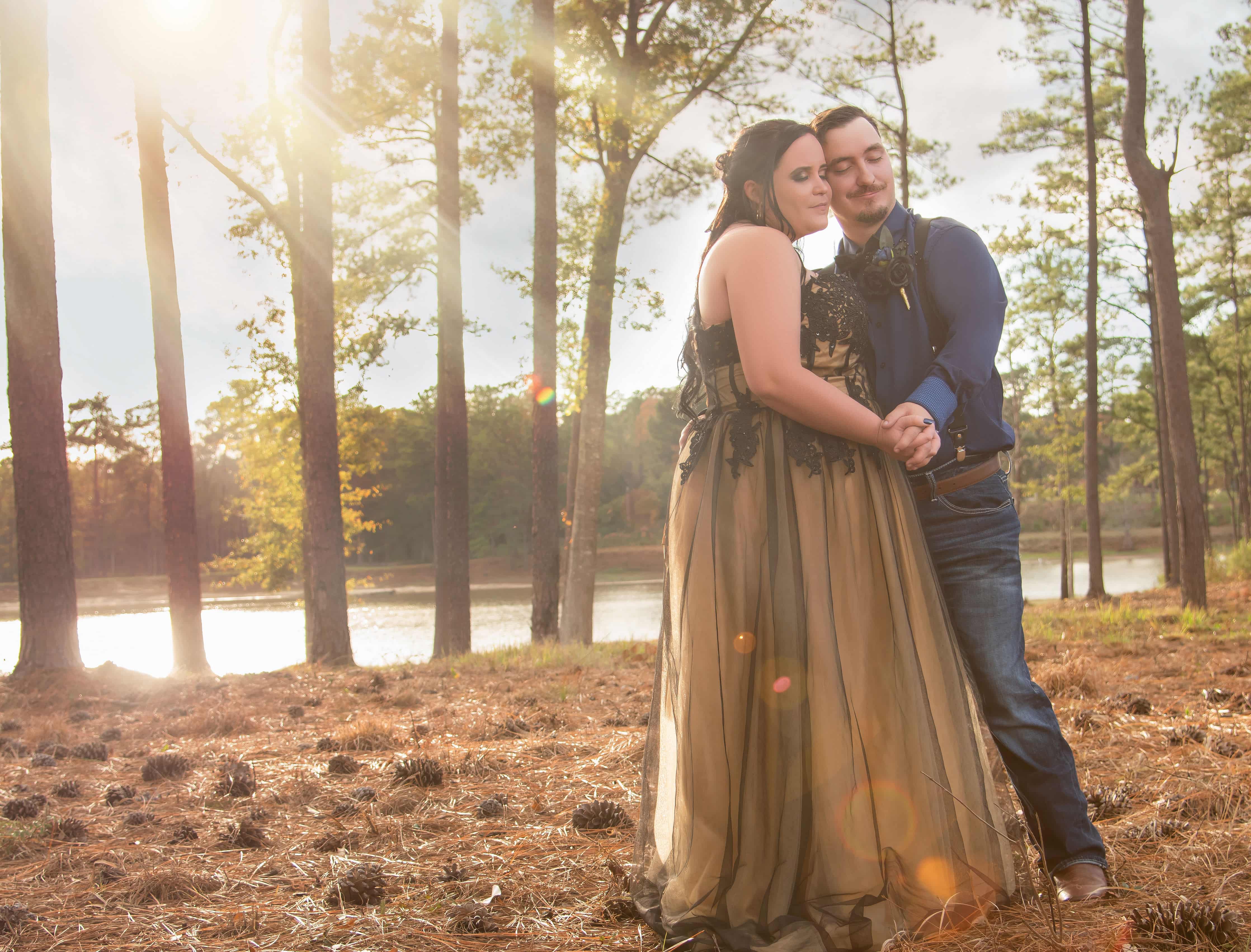 Anniversary Outdoor Sunset portrait session